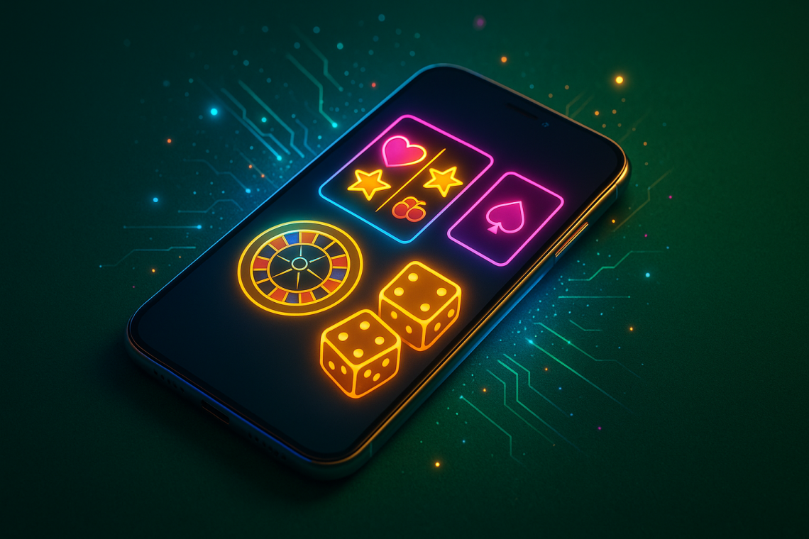 Jaké kasinové hry jsou dostupné v mobilních aplikacích?