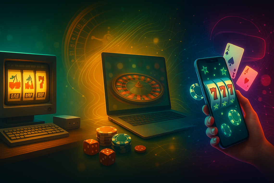 Historie vývoje online kasin: od prvních kroků po současné technologie